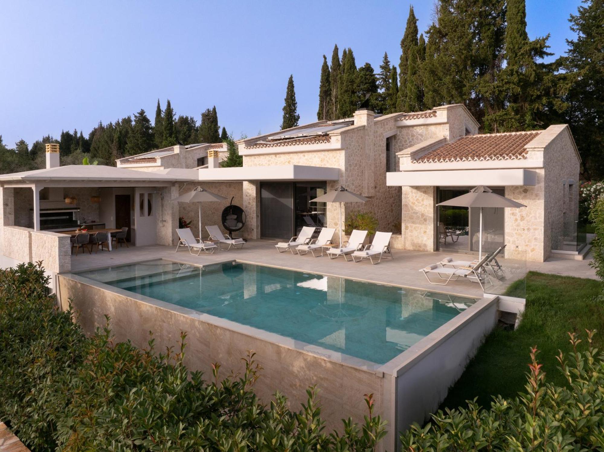 My Mediterranean Corfu Luxury Villa With Private Swimming Pool Контокалі Екстер'єр фото